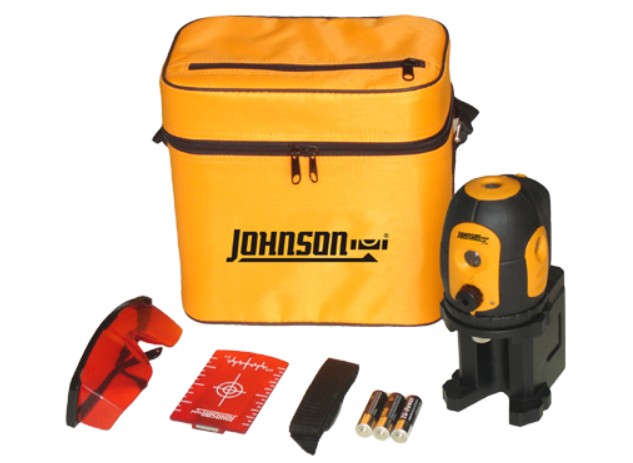 Johnson Self-Leveling 5-Dot Laser Level Kit 40-6680
