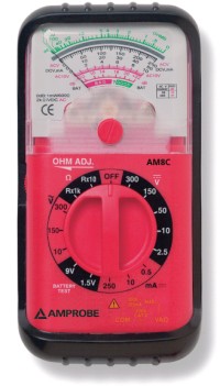 Amprobe AM8C Mini Analog Multimeter