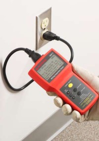 INSP-3 Wiring Inspector Tester detects faulty wiring in need of repair without removing outlets cover plates, or panel covers