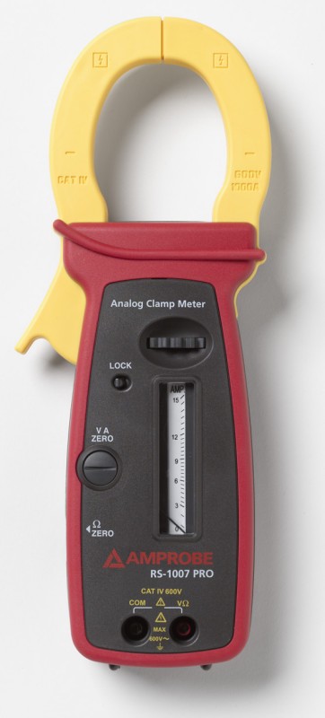 Amprobe RS-1007 PRO Analog Clamp Meter - 1000A Analog Amprobe