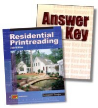 Residential Printreading with Answer Key