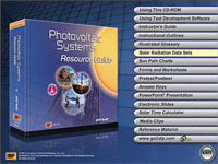Photovoltaic Systems Resource Guide Home Screen