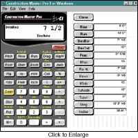 Calculate risers, treads, stringer length and incline angle.