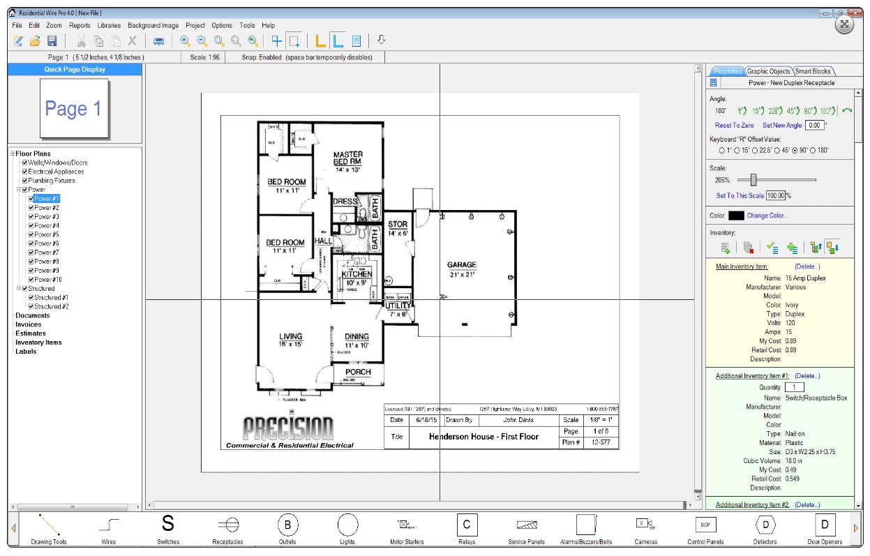Residential Wire Pro Software Draw Detailed Electrical