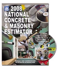 Craftsman National Concrete & Masonry Estimator 2008