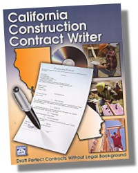 California Construction Contract Writer