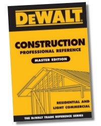 DeWalt Construction Professional Pocket Reference MASTER EDITION