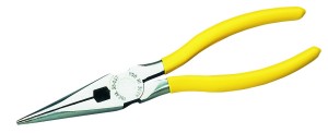 Ideal LASERedge 8-1/2" Long Nose Pliers with Dipped Handles