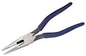 Ideal WireMan 8" Long Nose Pliers with Dipped Handles