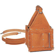 Tuff-Tote Ultimate Tool Carrier with Shoulder Strap, Premium Leather