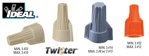 Ideal Twister Wire Connectors