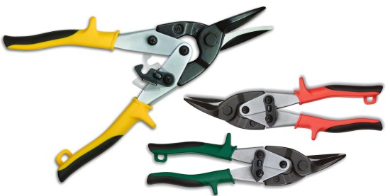 IDEAL Aviation Tin Snips make cutting through steel studs and sheet metal a breeze!