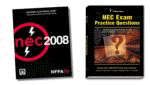 NEC Electrical Exam 2008 Practice Questions Textbook + 2008 NEC (Softcover) Combo