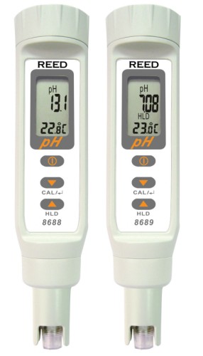 REED 8688 / 8689 Digital Pen Style PH Meter