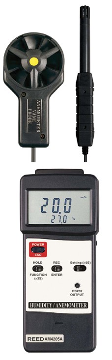 REED AM-4205A Thermo-Anemometer