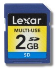 Optional 2GB SD Memory Card
