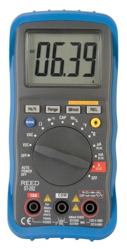 REED ST-202 Digital MultiMeter w/Temp