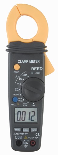 REED ST-335 400A AC Clamp Meter w/ Temp