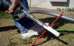 Holds even smaller size Conduit without spinning