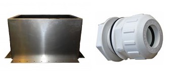 Medium Pipe Chase Curb and Exit Seal