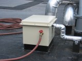 Medium Pipe Chase Housing Installation Photo