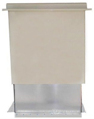 TheTall Pipe Chase Housing provides a leak-proof pathway to the roof with for all Trades to use.