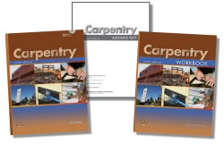 Carpentry, 6E Text, Workbook & Answer Key Combo