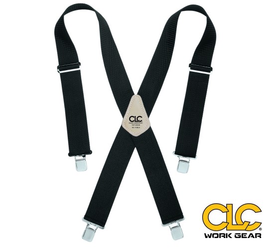 CLC 110BLK Heavy Duty Work Suspenders - Black