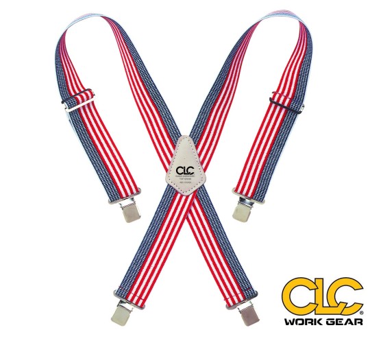 Heavy Duty Work Suspenders Custom Leathercraft CLC 110USA