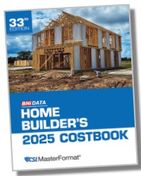 BNI Home Builder's Costbook 2025