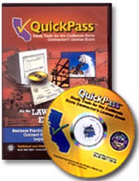 QuickPass CD-ROM for the Law and Business Examination