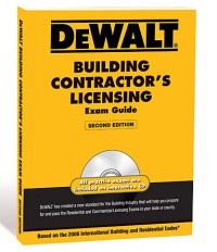 DEWALT Building Contractor's Licensing Exam Guide, 2E