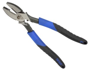Ideal 9-1/2 inch Side-Cutting (Lineman's) Pliers with Smart Grip Handles