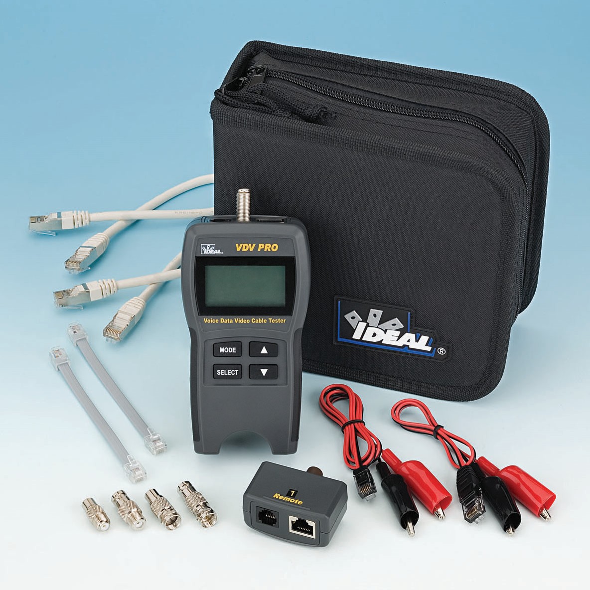 VDV PRO Cable Tester Kits for installers, contractors and maintenance