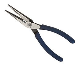 Ideal WireMan 8-1/2" Long Nose Pliers with Dipped Grip Handles