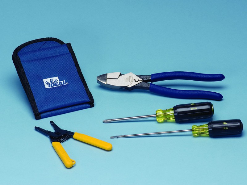 Ideal Electrician's Tool Sets featuring WireMan Pliers