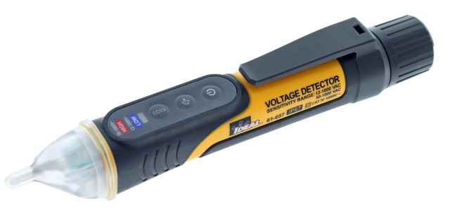 Ideal 61-657 Dual Range 12-1000V AC Non-Contact Voltage Tester (NCVT) W/Flashlight