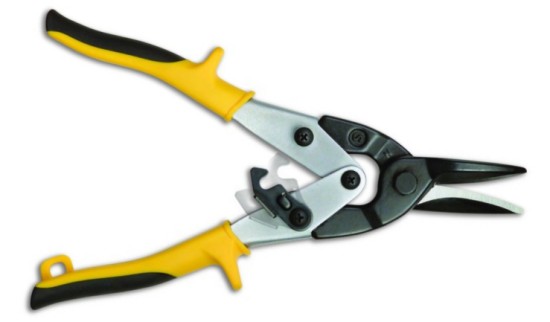 IDEAL Aviation Tin Snips make cutting through steel studs and sheet metal a breeze!