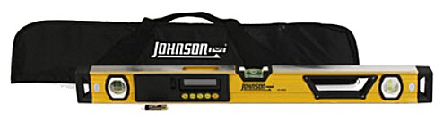 Includes: Digital Level, 3 AAA alkaline batteries, instruction manual, soft-sided pouch
