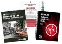 2020 Mike Holt Changes Book, + 2020 NEC Spiral w/Tabs Combo