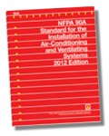 NFPA 90A: Standard for the Installation of Air-Conditioning and Ventilating Systems, 2012 Edition