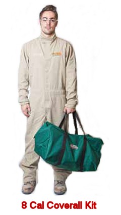 8 Cal Coverall PPE Kit