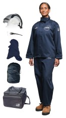 Womens 12 CAL Jacket & Bib Overalls PPE Kit