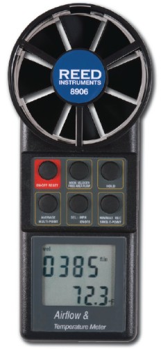 REED 8906 Thermo-Anemometer