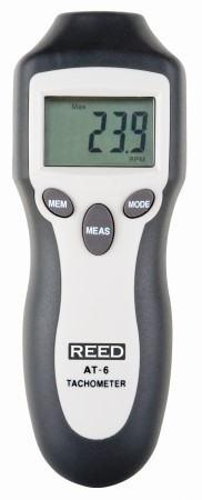 REED AT-6 Non-Contact Tachometer, 99,999 rpm