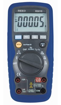 REED R5010 TRMS MultiMeter w/Temp