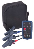 R5044 Includes: Non-Contact Phase Rotation Tester, Color-Coded Cables w/ Alligator Clips, Battery & Soft Carrying Case