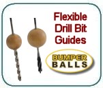 Bumper Balls Flexible Drill Bit Guide