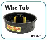 Wire Tub - Wire Dispenser AND Rewinder