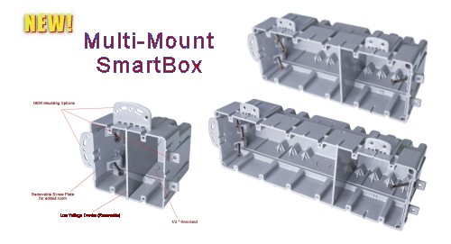 Multi-Mount SmartBox w/ Low Voltage Divider